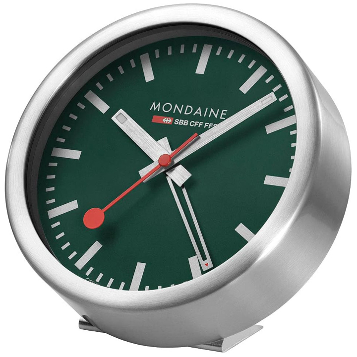 Table/Alarm clock Swiss Railways Green in the group Hobby & Creativity / Organize / Home Office at Pen Store (131919)