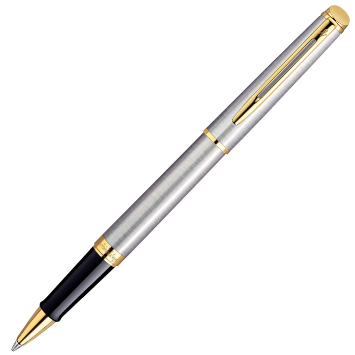 Hémisphère Steel/Gold Rollerball in the group Pens / Fine Writing / Gift Pens at Pen Store (132003)