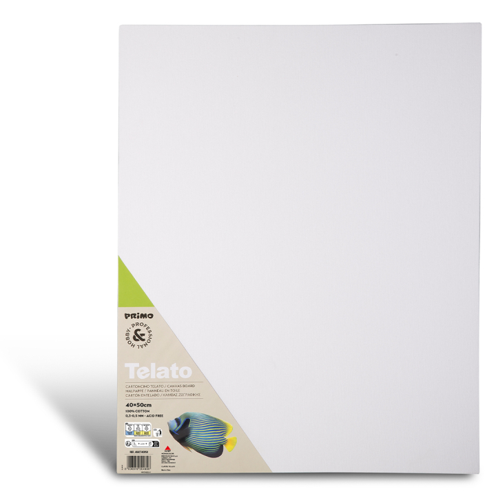 Canvas board Cotton 40x50 cm in the group Art Supplies / Studio / Canvas Panels at Pen Store (132222)