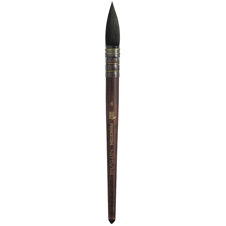 Neptune Syntetpensel kort skaft Quill St 6 in the group Art Supplies / Brushes / Watercolor Brushes at Pen Store (132792)