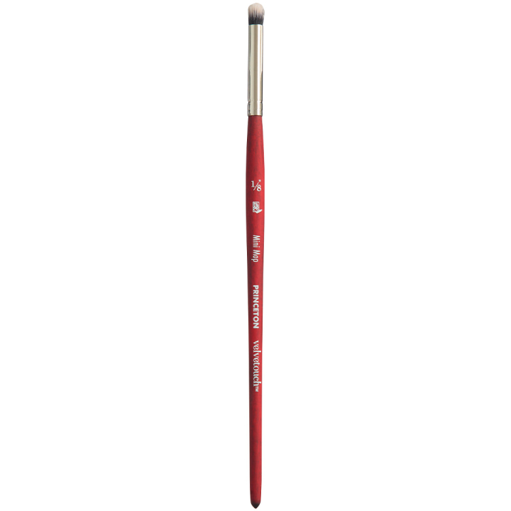 Velvetouch Synthetic Brush short handle Mini Mop St 1/8 in the group Art Supplies / Brushes / Acrylic Brushes at Pen Store (132835)