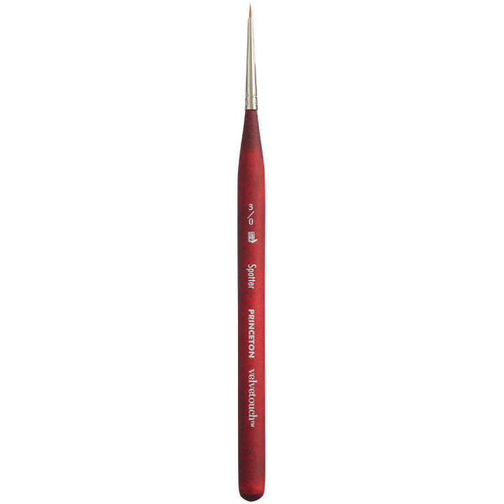 Velvetouch Synthetic Brush short handle Mini Spotter St 3/0 in the group Art Supplies / Brushes / Acrylic Brushes at Pen Store (132839)