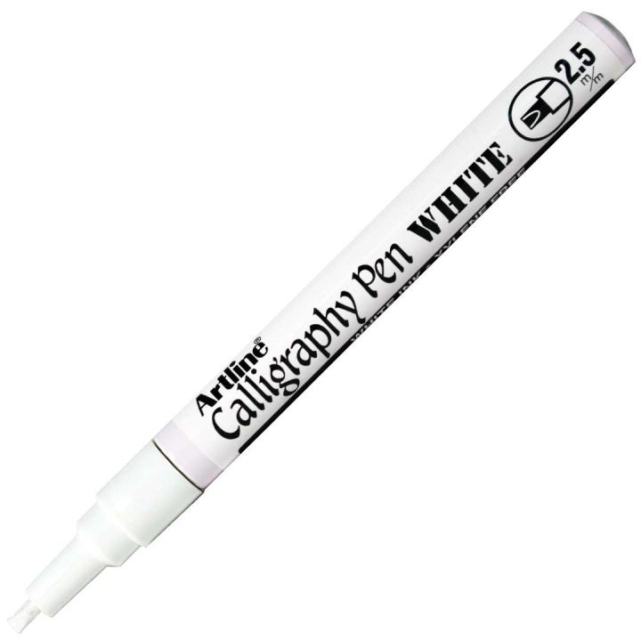 Calligraphy Pen White 2.5 mm in the group Hobby & Creativity / Calligraphy / Calligraphy Pens at Pen Store (133147)