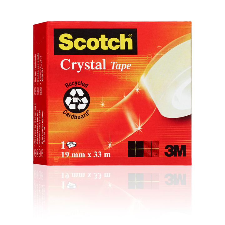 Scotch Crystal tape refill 19mm x 33m in the group Hobby & Creativity / Hobby Accessories / Tape at Pen Store (133821)