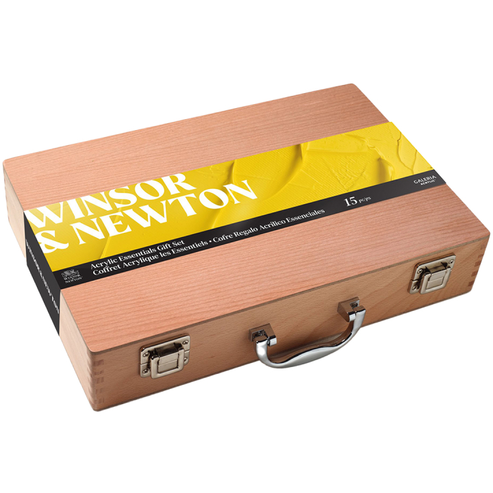 Galeria Acrylic Wooden Box 15-set in the group Art Supplies / Artist colours / Acrylic Paint at Pen Store (134067)