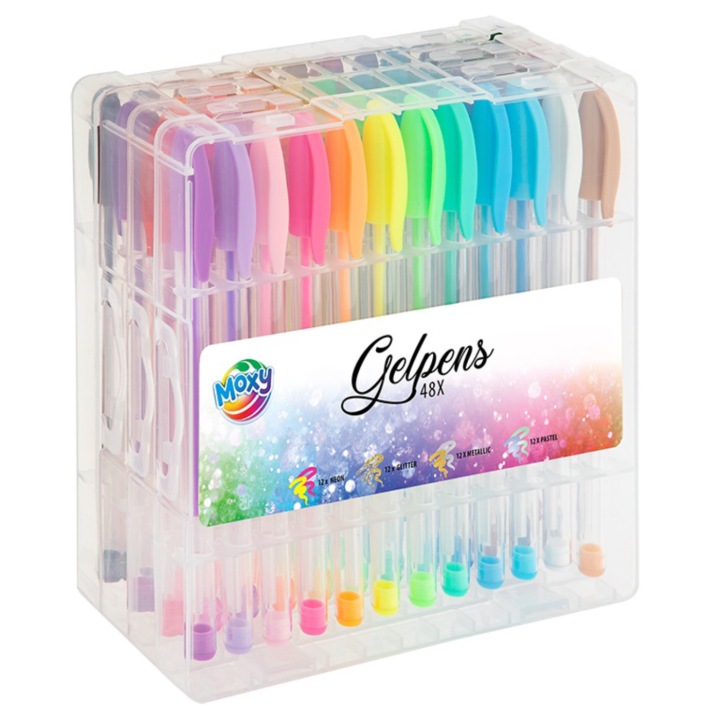 Gel pens 48-set in the group Pens / Writing / Gel Pens at Pen Store (134418)