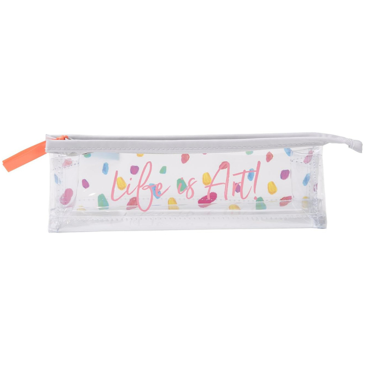 Pencil Case Life is Art in the group Pens / Pen Accessories / Pencil Cases at Pen Store (134648)