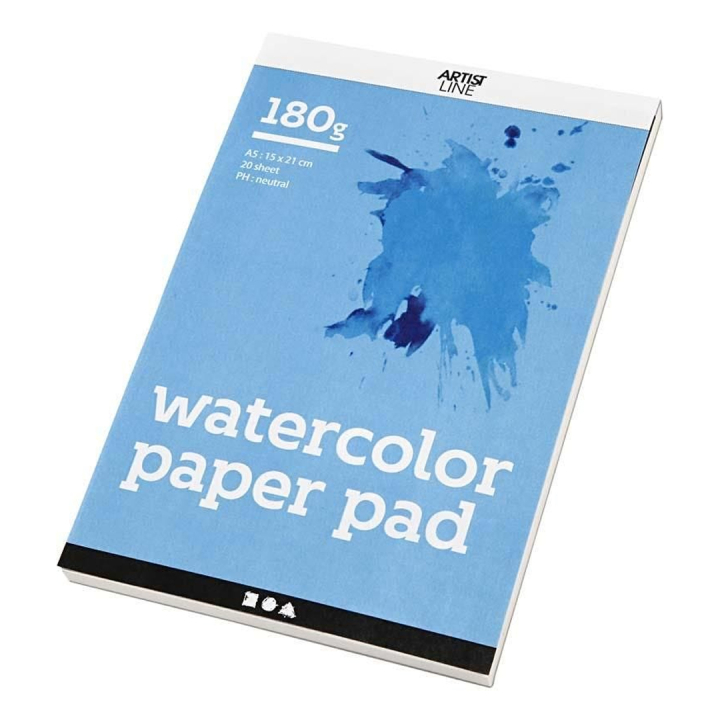 Watercolour pad A5 180g in the group Paper & Pads / Artist Pads & Paper / Watercolor Pads at Pen Store (134820)