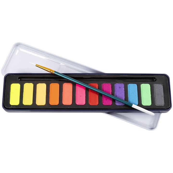 Watercolour 12-set Pastel in the group Art Supplies / Artist colours / Watercolor Paint at Pen Store (134823)