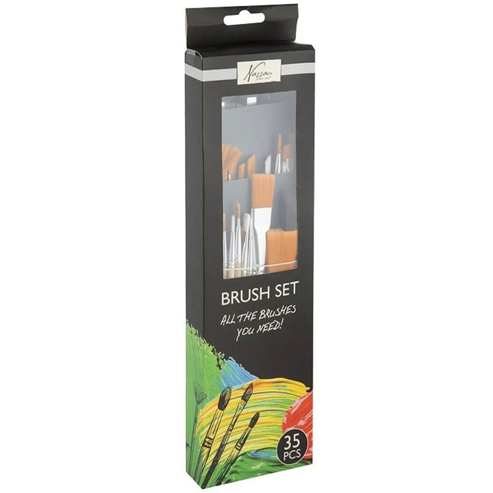 Paintbrushes Set 35-pack in the group Art Supplies / Brushes / Brush Sets at Pen Store (134898)