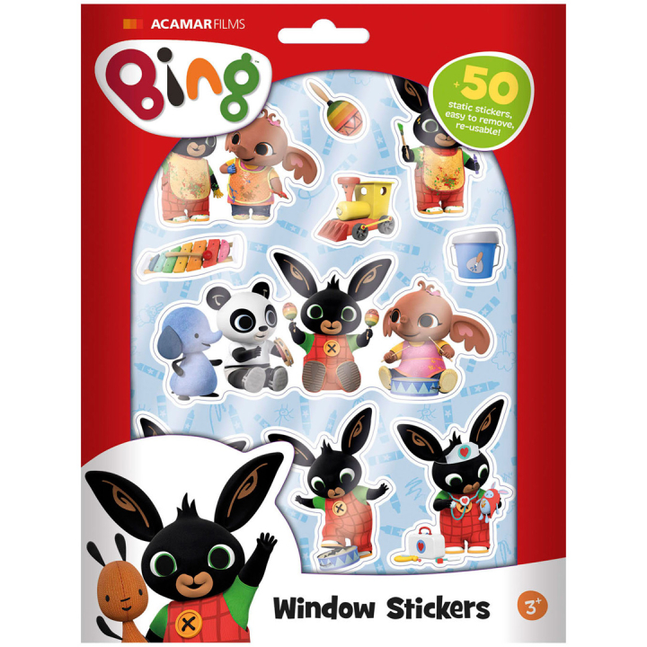 Bing Window Stickers (3 years+) in the group Kids / Fun and learning / Sticker for children at Pen Store (134903)