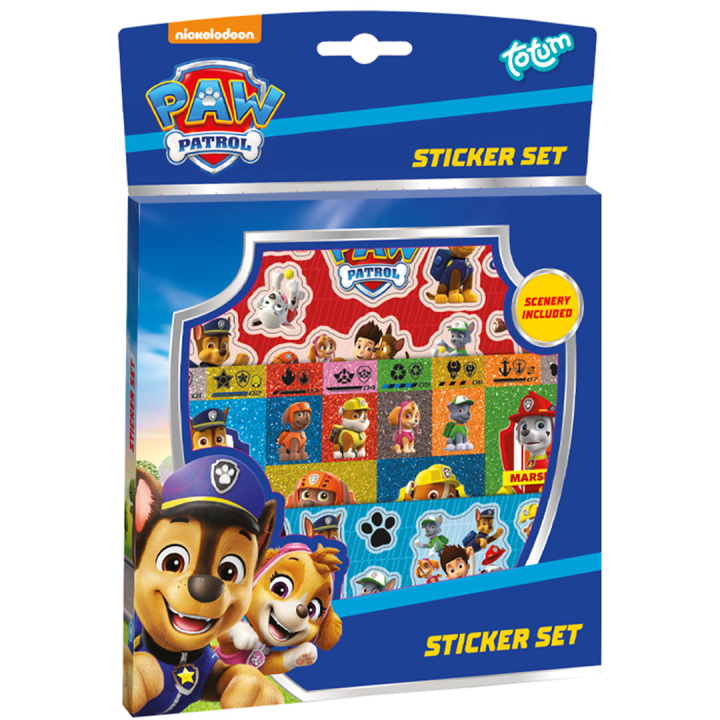 Paw Patrol Sticker Set in the group Kids / Fun and learning / Sticker for children at Pen Store (134919)