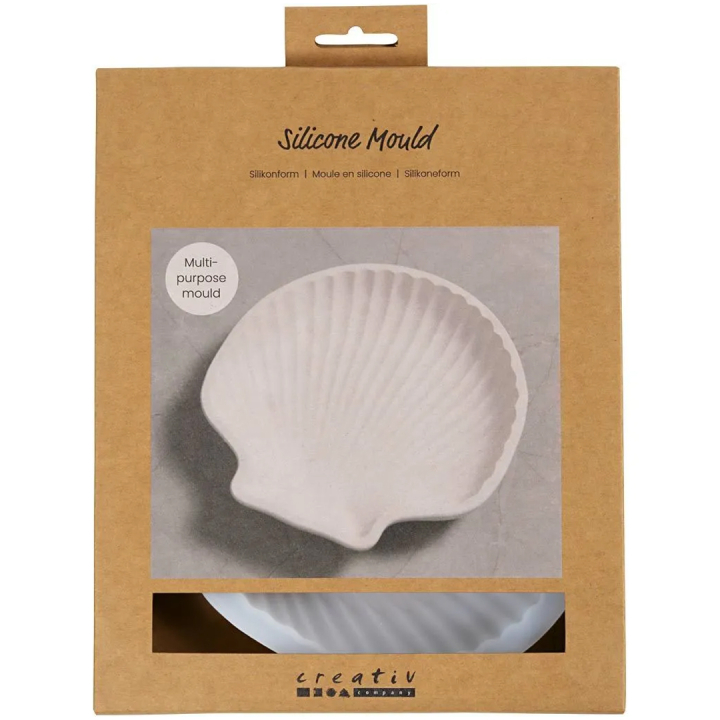 Silicone Mould Mussel shell in the group Hobby & Creativity / Techniques / Molding at Pen Store (135421)