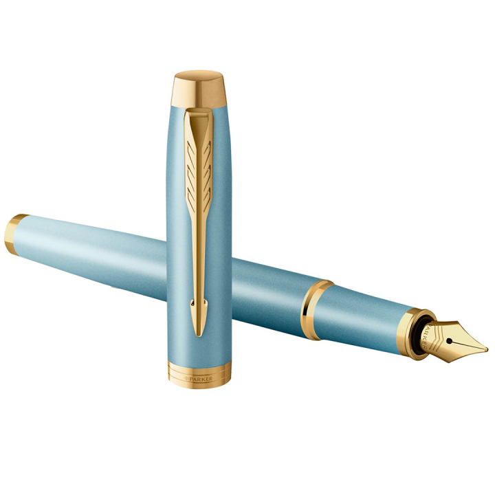 IM Rituals Gradient Blue/Gold Fountain Pen in the group Pens / Fine Writing / Fountain Pens at Pen Store (135483_r)