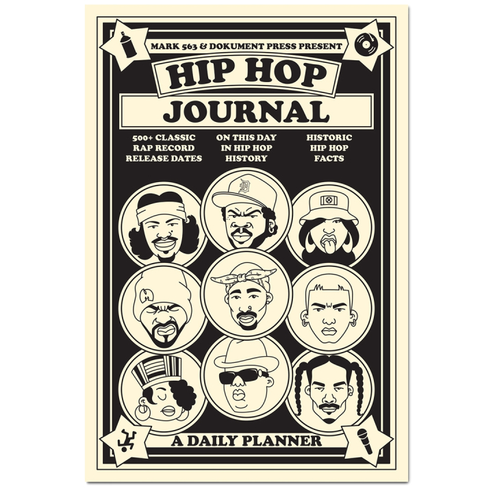 Hip Hop Journal: A Daily Planner in the group Paper & Pads / Planners / 12-Month Planners at Pen Store (135493)