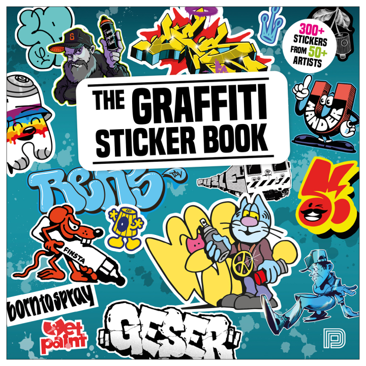 The Graffiti Sticker Book: 300+ stickers in the group Hobby & Creativity / Create / Stickers at Pen Store (135495)