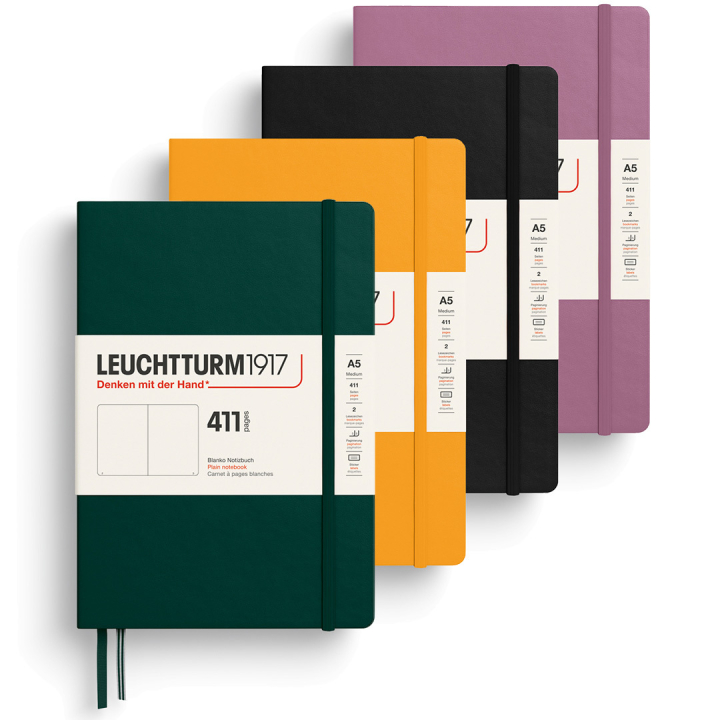 Notebook A5 Medium Expanded 411 Plain in the group Paper & Pads / Note & Memo / Notebooks & Journals at Pen Store (135506_r)