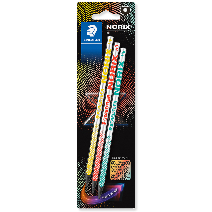 Graphite pencil Norix HB Pack of 3 in the group Kids / Kids' Pens / Kid's Writing at Pen Store (135510)
