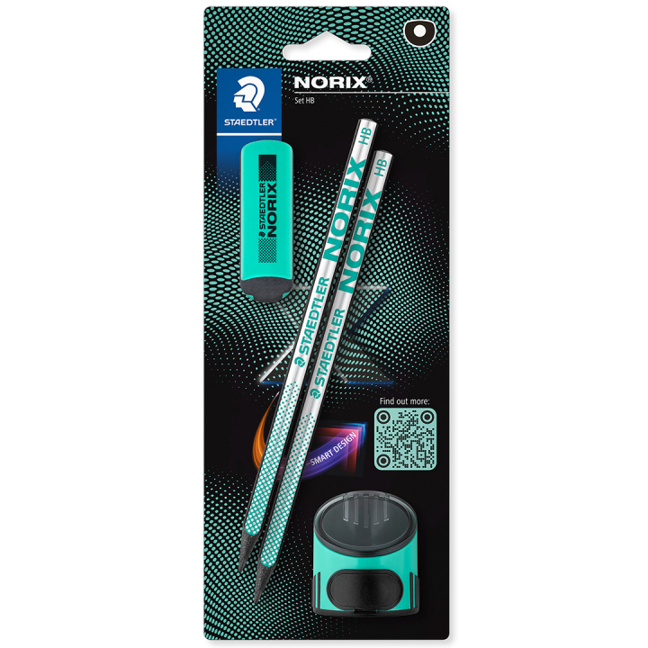 School Set Norix Pencils + Accessories Green in the group Kids / Kids' Pens / Kid's Writing at Pen Store (135513)