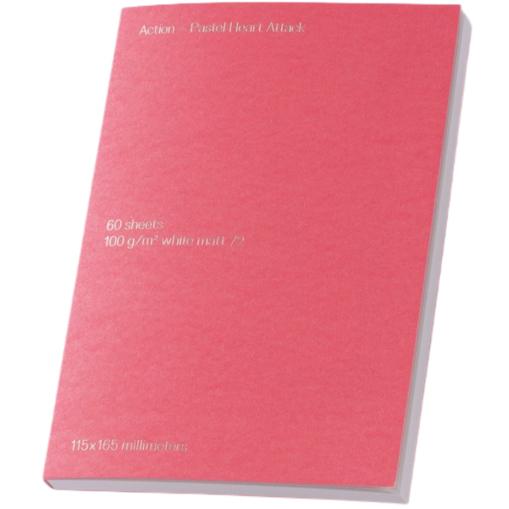 Notepad - Action Pastel Heart Attack in the group Paper & Pads / Note & Memo / Notebooks & Journals at Pen Store (135783)