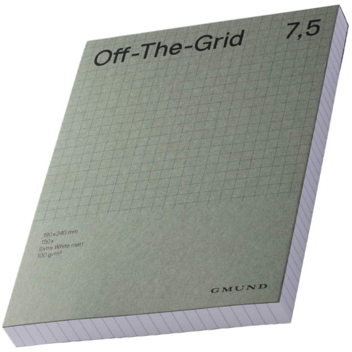 Off-The-Grid 7,5 - Forest in the group Paper & Pads / Note & Memo / Writing & Memo Pads at Pen Store (135784)