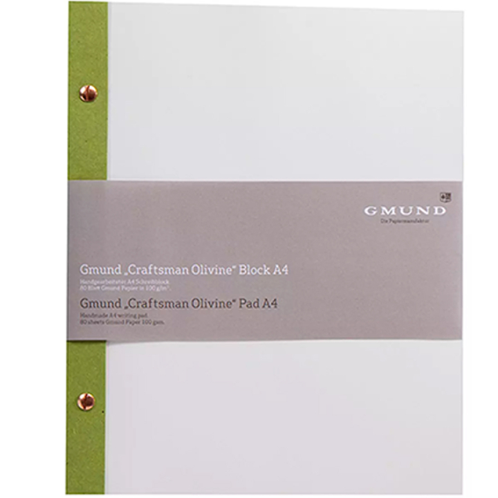 Craftsman Sketchbook A4 - Olivine in the group Paper & Pads / Artist Pads & Paper / Sketchbooks at Pen Store (135790)