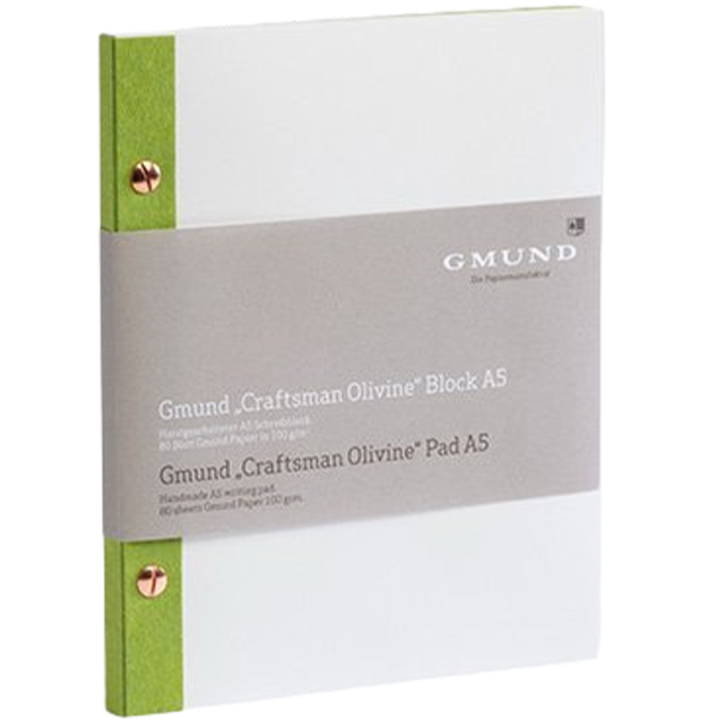 Craftsman Sketchbook A5 - Olivine in the group Paper & Pads / Artist Pads & Paper / Sketchbooks at Pen Store (135791)