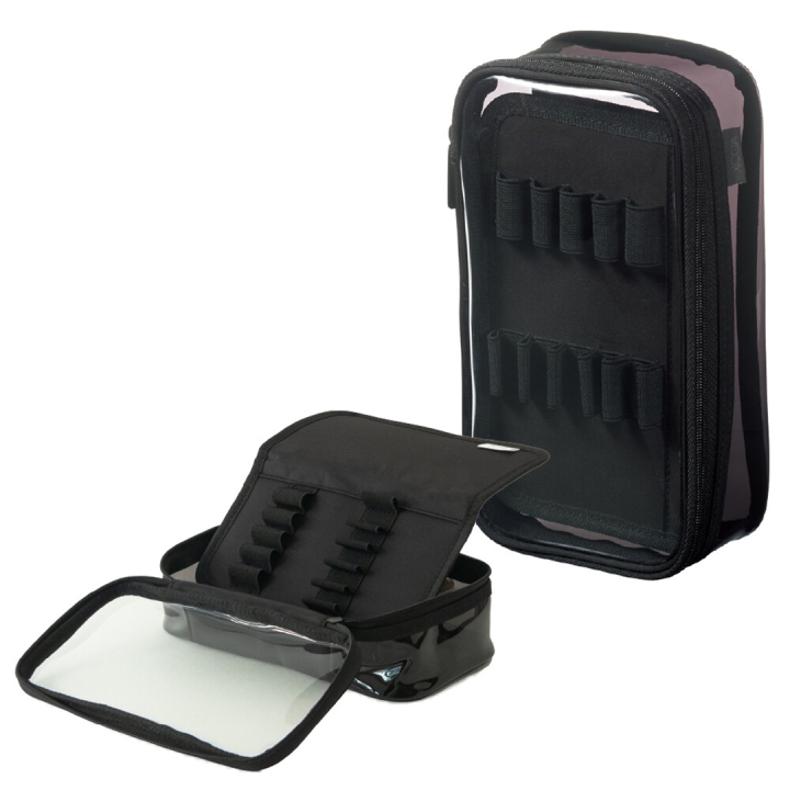 Pencil Case Transparent Black in the group Pens / Pen Accessories / Pencil Cases at Pen Store (135798)
