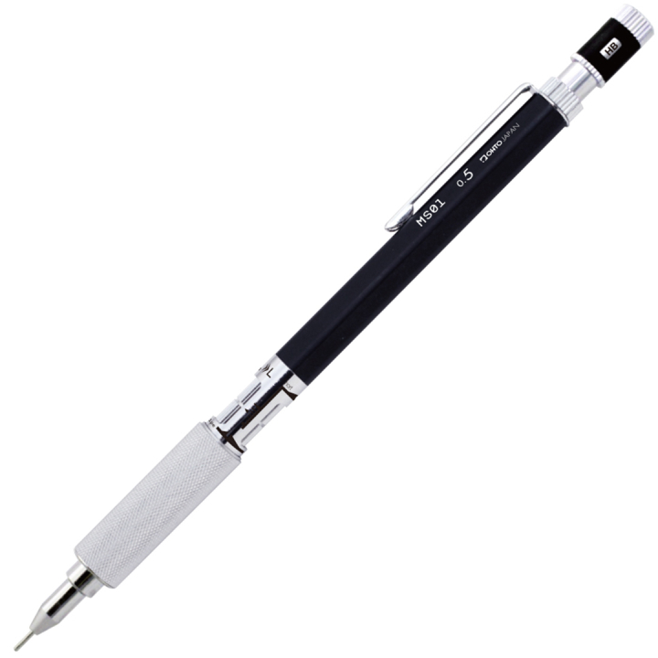 Mechanical Pencil MS01 0,5 mm Black in the group Pens / Writing / Mechanical Pencils at Pen Store (135821)