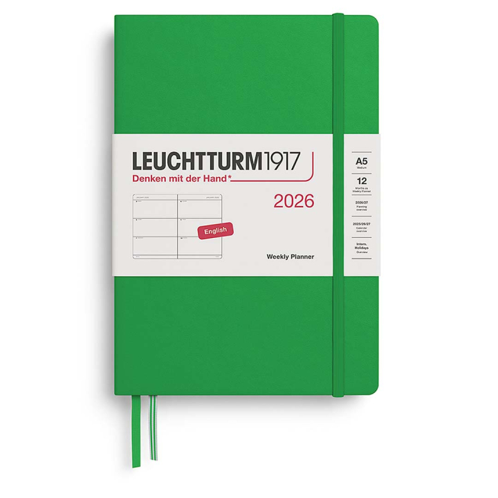 Calendar Weekly Planner 2026 A5 Spring Leaf in the group Paper & Pads / Planners / 12-Month Planners at Pen Store (136255)