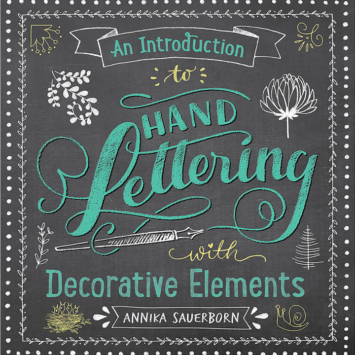 An Introduction to Hand Lettering in the group Hobby & Creativity / Books / Art Instruction Books at Pen Store (136288)