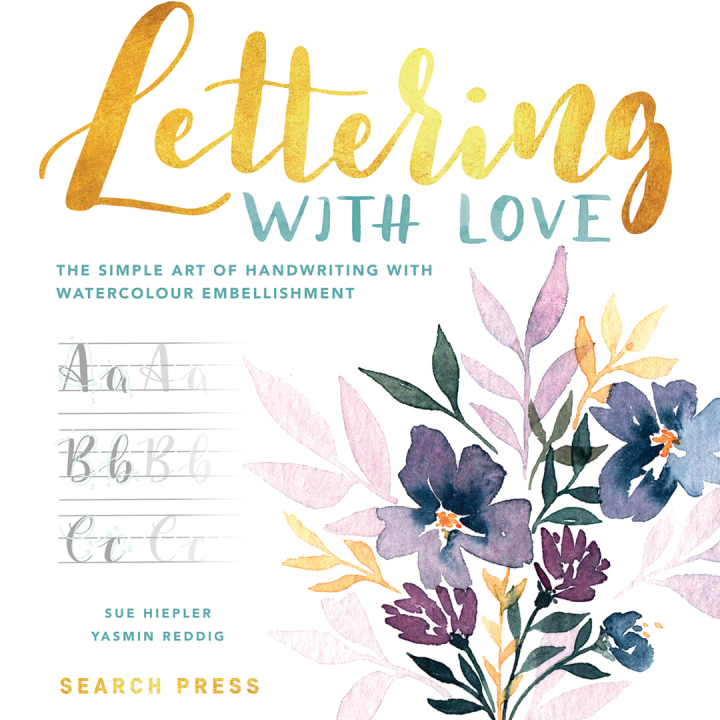 Lettering with Love in the group Hobby & Creativity / Books / Art Instruction Books at Pen Store (136301)