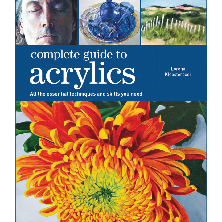 Complete Guide to Acrylics in the group Hobby & Creativity / Books / Art Instruction Books at Pen Store (136334)