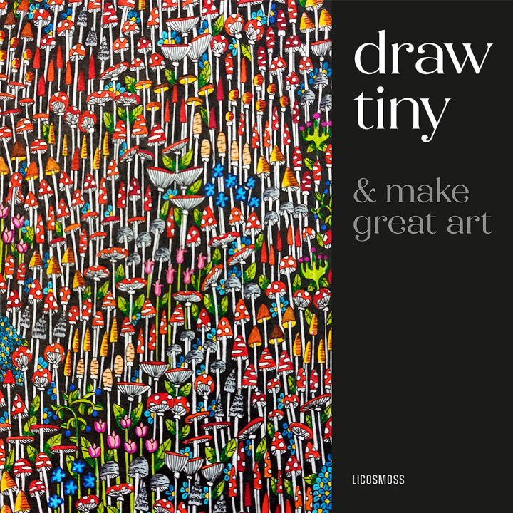 Draw Tiny & Make Great Art in the group Hobby & Creativity / Books / Inspirational Books at Pen Store (136335)