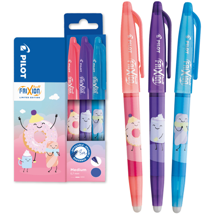 FriXion Ball Fancy 0.7 Set of 3 in the group Pens / Writing / Gel Pens at Pen Store (136349)