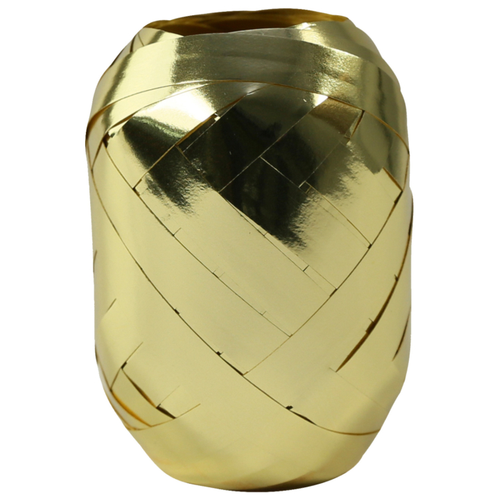 Gift ribbon metallic 10m x 7 mm Gold in the group Hobby & Creativity / Holidays and seasons / Wrapping at Pen Store (136411)