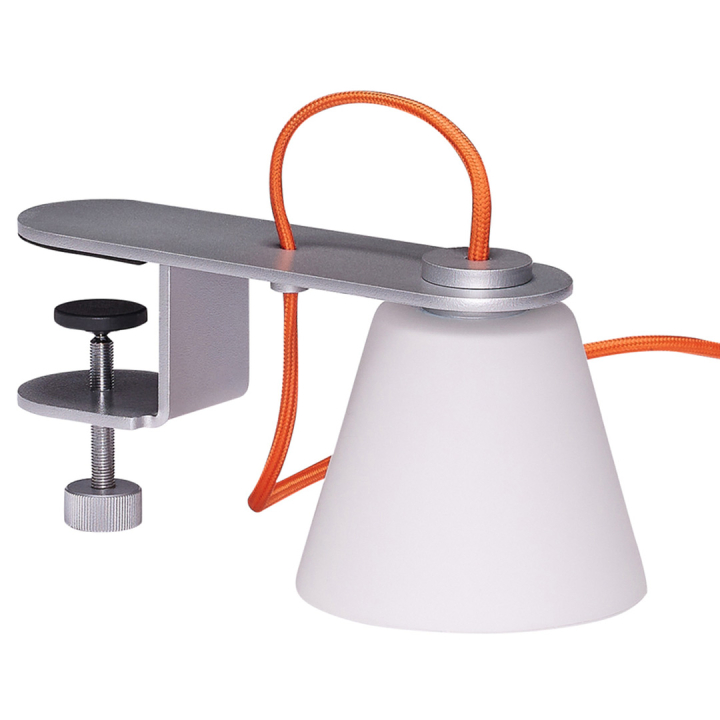 Lure Clip-on Lamp Metallic Silver in the group Hobby & Creativity / Hobby Accessories / Artist Lamps at Pen Store (136668)
