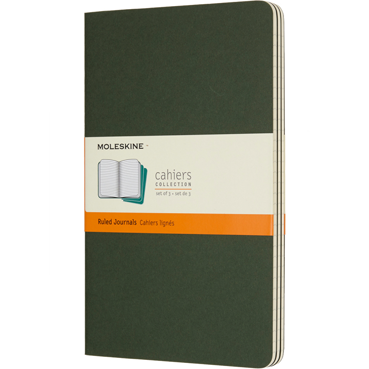 Cahier Notebook Large Green Ruled in the group Paper & Pads / Note & Memo / Notebooks & Journals at Pen Store (136810)
