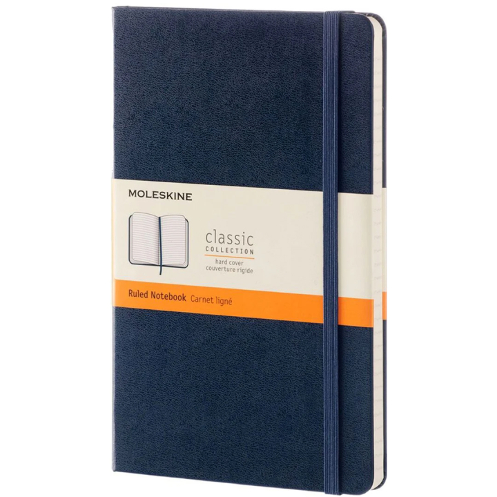 Classic Hard Cover Notebook Large Blue in the group Paper & Pads / Note & Memo / Notebooks & Journals at Pen Store (136821_r)