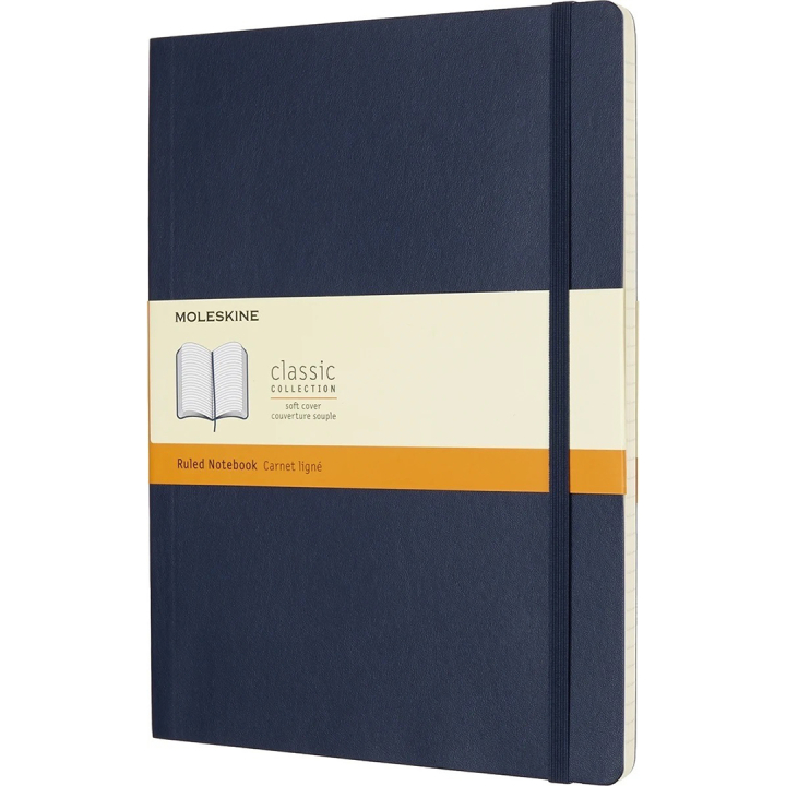 Classic Soft Cover Notebook XL Blue Ruled in the group Paper & Pads / Note & Memo / Notebooks & Journals at Pen Store (136835)
