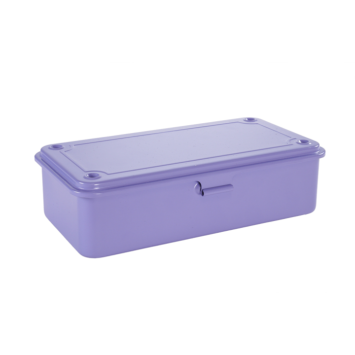 T190 Trunk Shape Toolbox Lilac in the group Hobby & Creativity / Organize / Storage at Pen Store (136956)