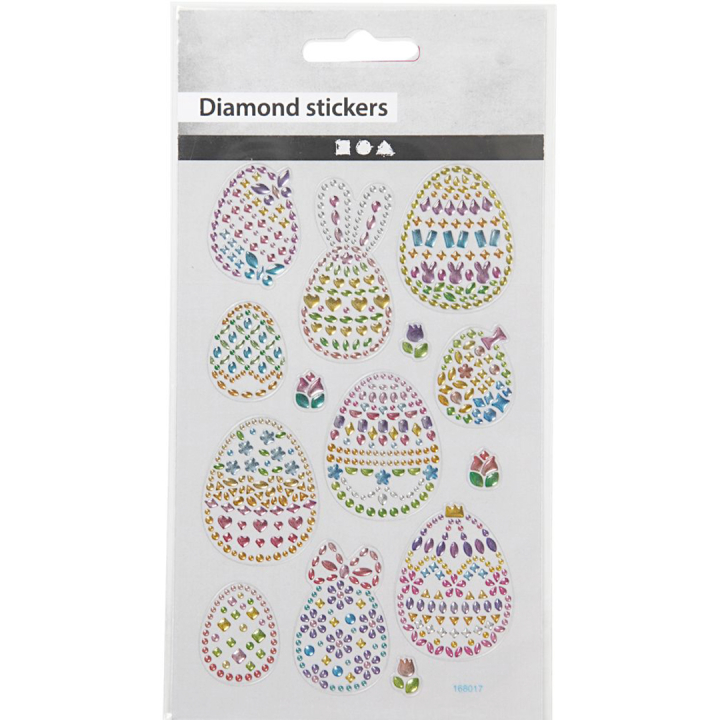 Diamond stickers Easter eggs in the group Hobby & Creativity / Create / Stickers at Pen Store (136975)