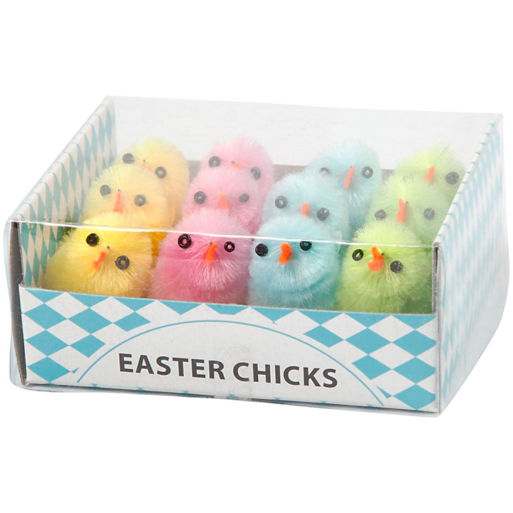 Easter chicks 12-pack in the group Hobby & Creativity / Holidays and seasons / Easter crafts at Pen Store (136976)
