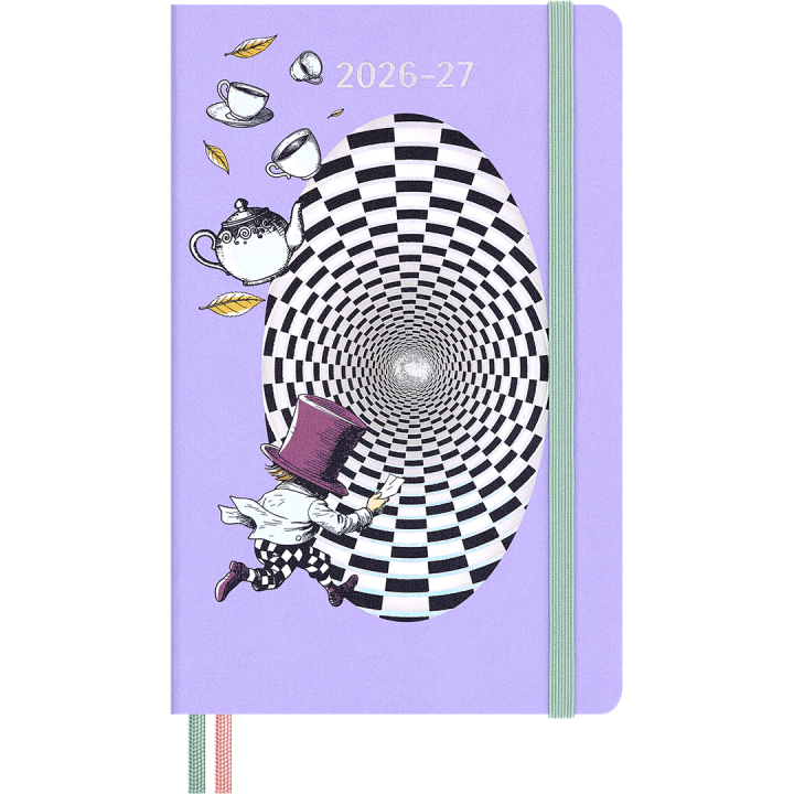 Calendar 18M WeekNote Hard Cover Large Alice in Wonderland in the group Paper & Pads / Planners / 18-Month Planners at Pen Store (137025)