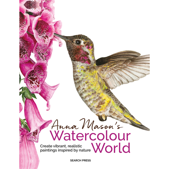 Anna Mason's Watercolour World in the group Hobby & Creativity / Books / Inspirational Books at Pen Store (137202)