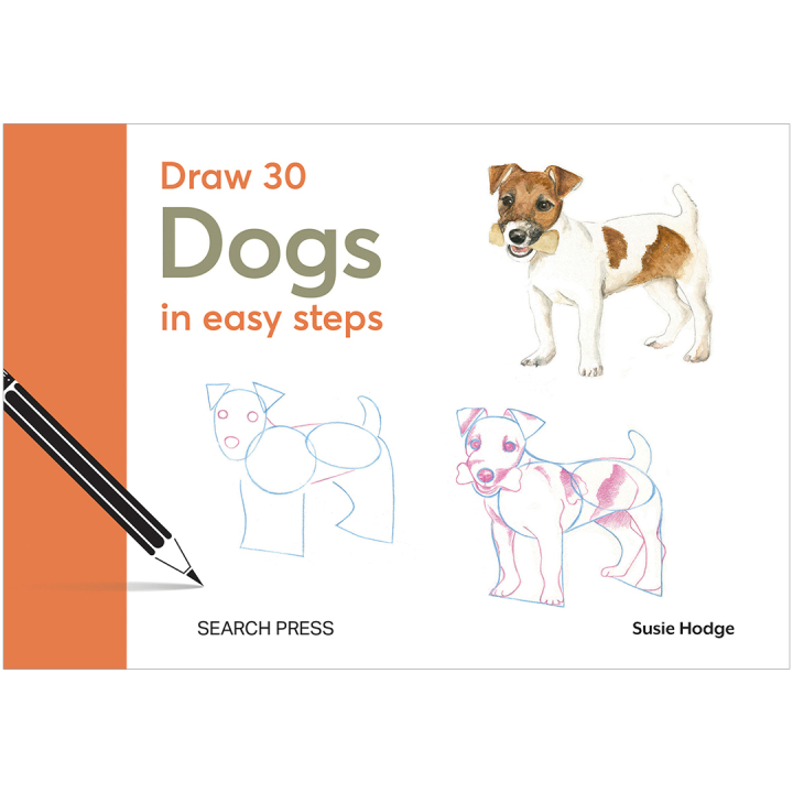 Draw 30: Dogs in the group Hobby & Creativity / Books / Art Instruction Books at Pen Store (137213)