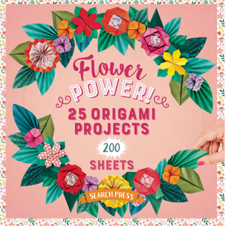 Flower Power! 25 Origami Projects in the group Hobby & Creativity / Books / Art Instruction Books at Pen Store (137221)