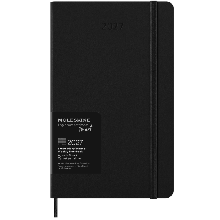 Calendar 12M Smart PRO Digital Weekly Note 2027 Large Black in the group Paper & Pads / Planners / 12-Month Planners at Pen Store (137445)
