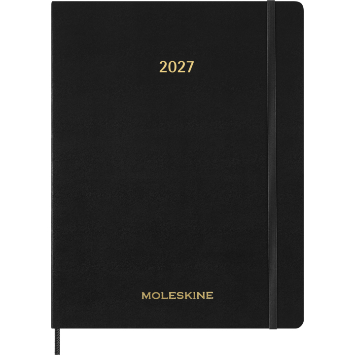 Calendar 12M Weekly Vertical 2027 Essential Softcover XXL Black in the group Paper & Pads / Planners / 12-Month Planners at Pen Store (137472)