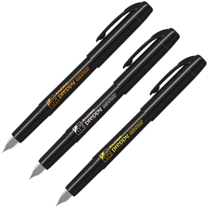 Preppy Black Edition Fountain pen in the group Pens / Fine Writing / Fountain Pens at Pen Store (137474_r)